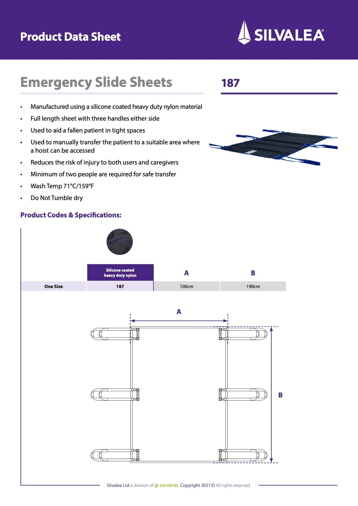 Emergency Slide Sheet