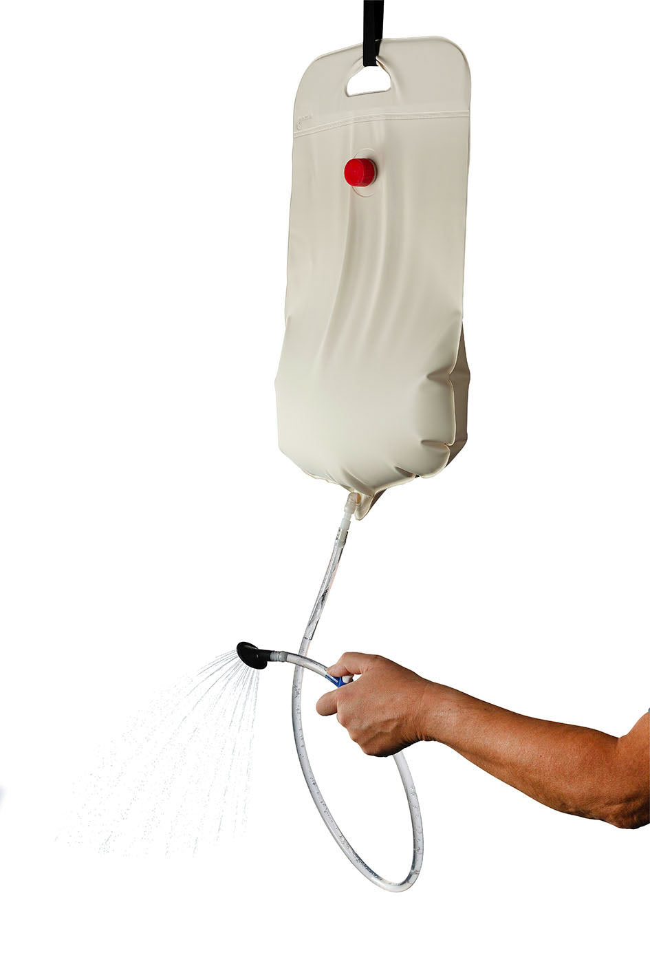 Water Bag with Hose and Shower Head