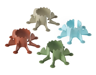 Non-slip Cup and Spoon Support - 'frog' design