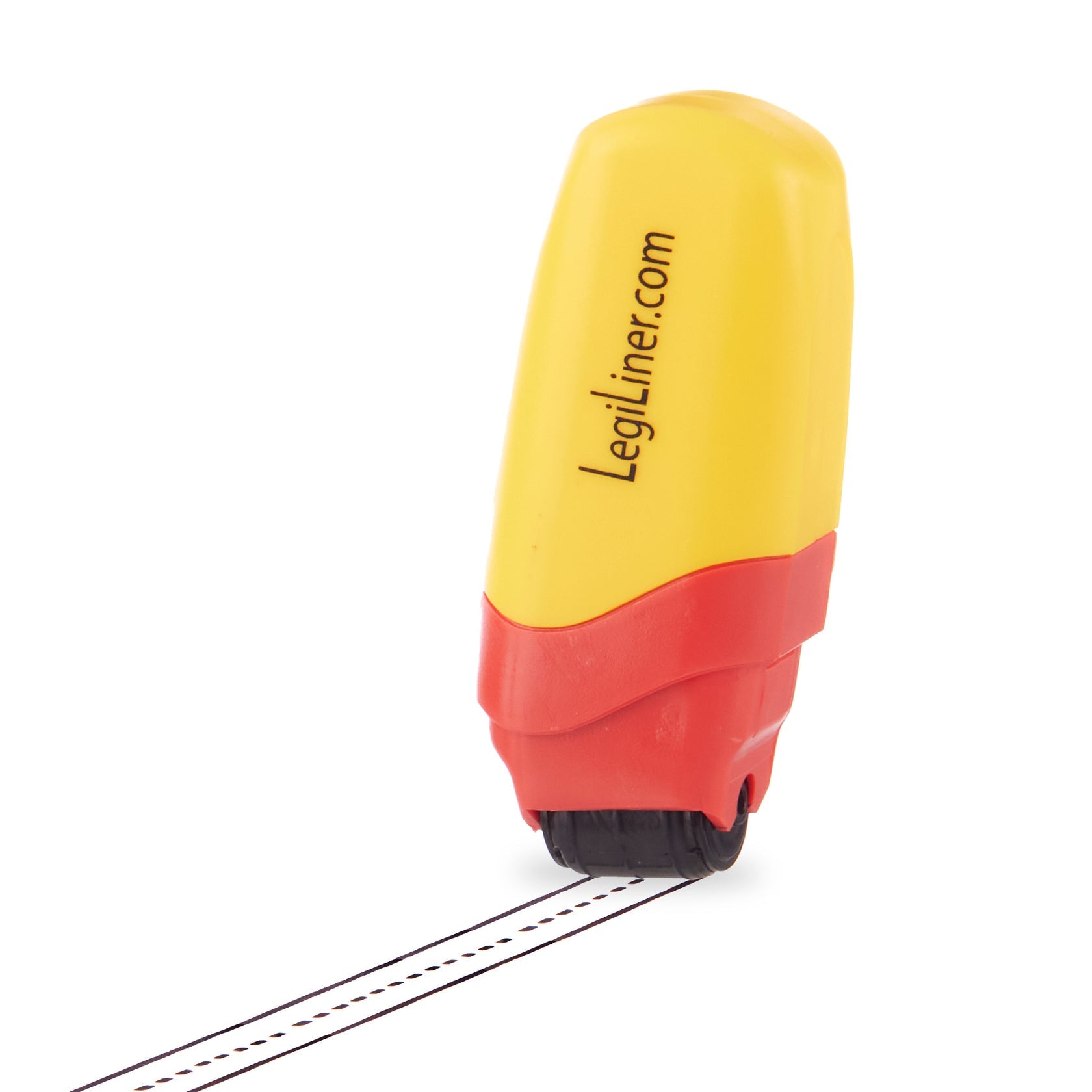 LegiLiner Self-Inking Teacher Stamp 10mm - Dashed Handwriting Line Roller