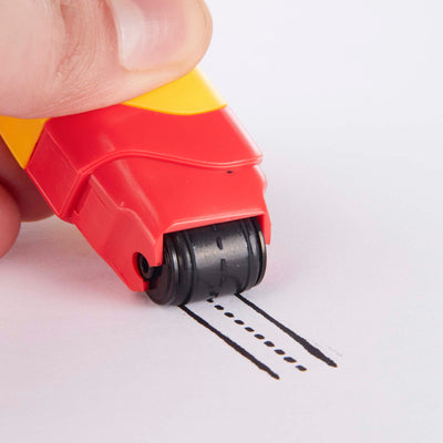LegiLiner Self-Inking Teacher Stamp 10mm - Dashed Handwriting Line Roller