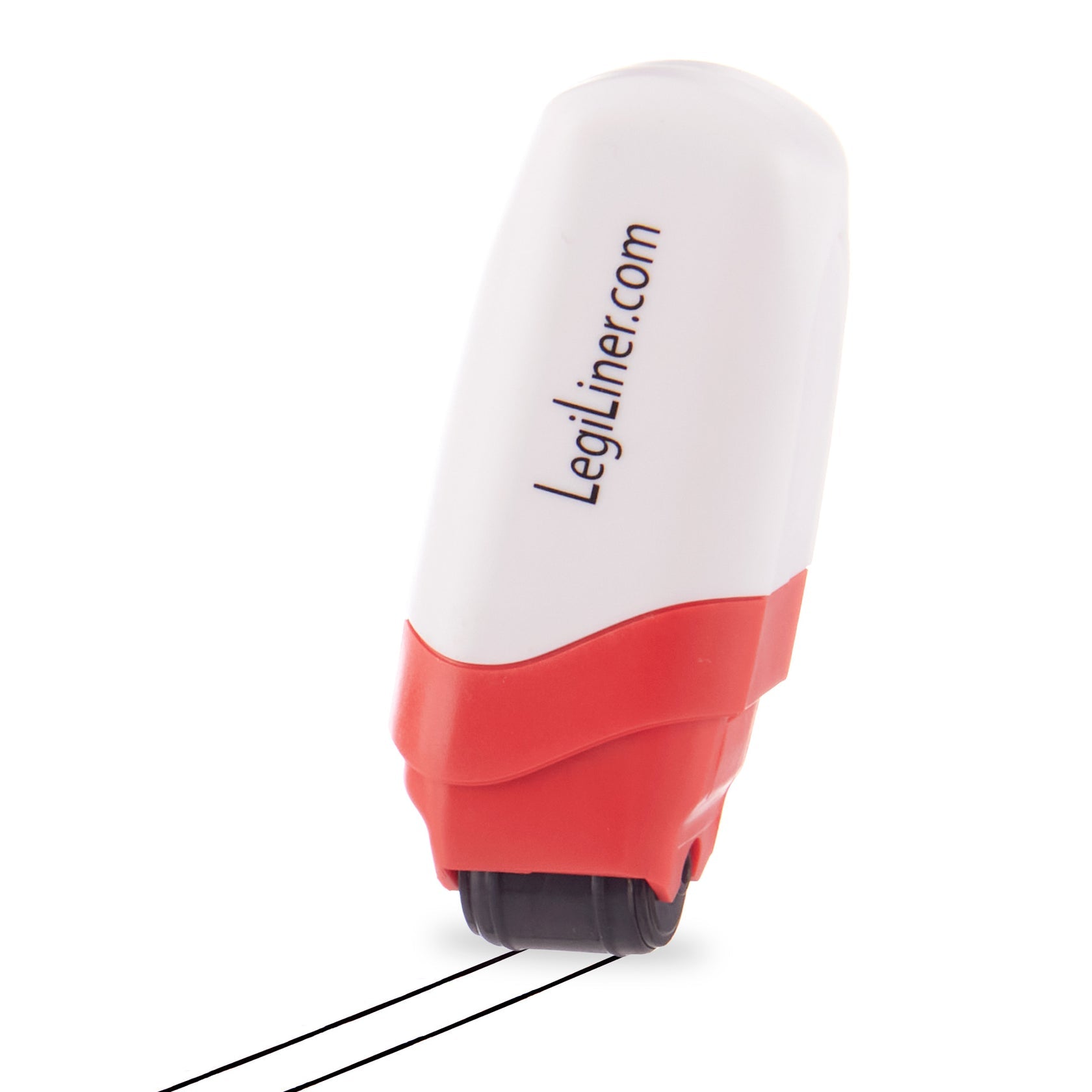 LegiLiner Self-Inking Teacher Stamp - 10mm Double Solid Handwriting Line Roller