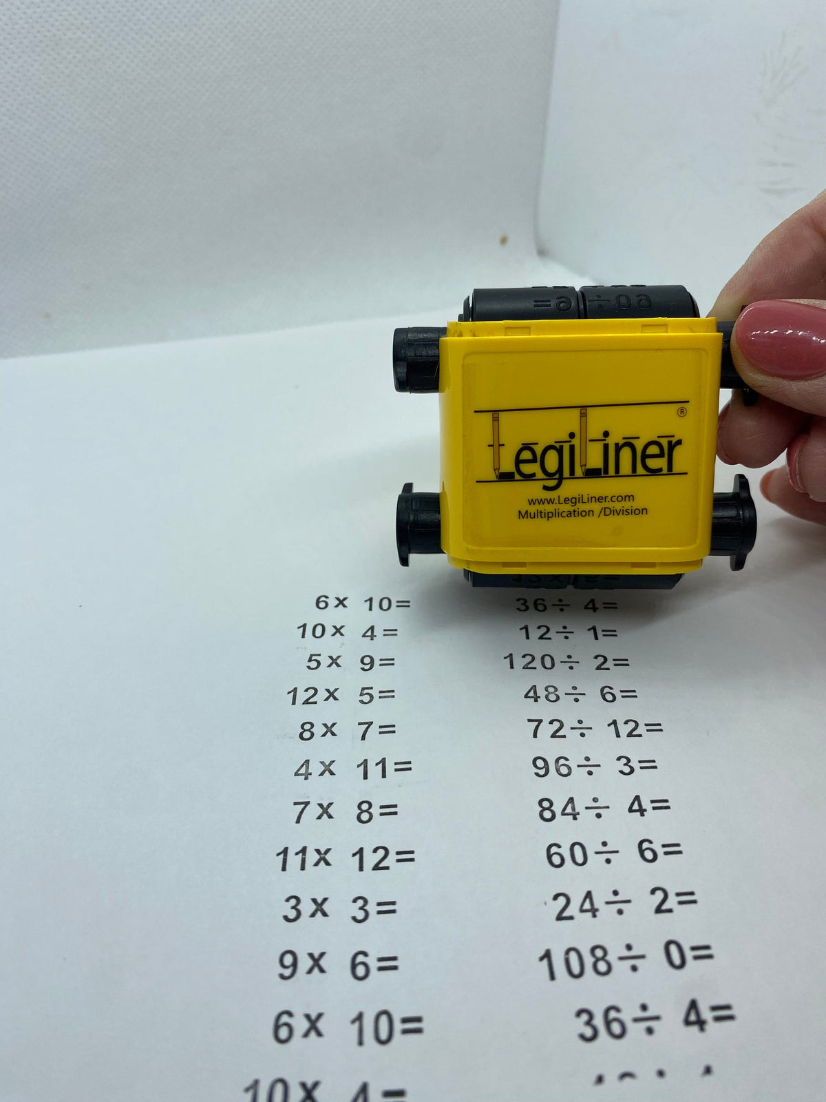 LegiLiner Self-Inking Teacher Stamp - Maths Equations