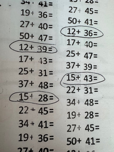 LegiLiner Self-Inking Teacher Stamp - Maths Equations