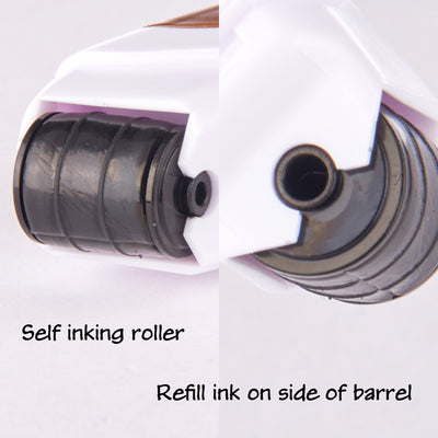 LegiLiner Self-Inking Teacher Stamp - 6mm Double Solid Handwriting Line Roller