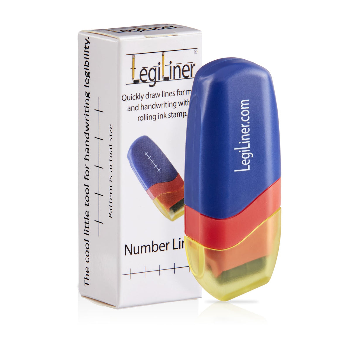 LegiLiner Self-Inking Teacher Stamp - Number Line Roller