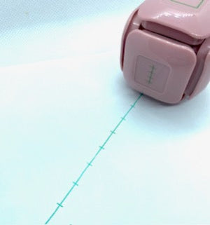 LegiLiner “LegiCube” Self-Inking Teacher Stamp - Math & Handwriting Line Multi-Roller