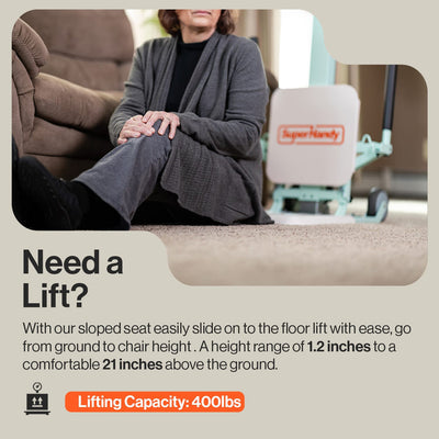 SuperHandy GoRise FC - Electric Floor to Chair Lift