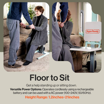 SuperHandy GoRise FC - Electric Floor to Chair Lift