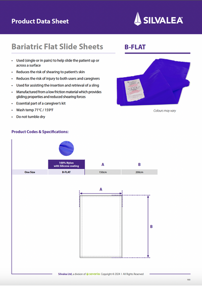 Bariatric Flat Slide Sheet (Pair)