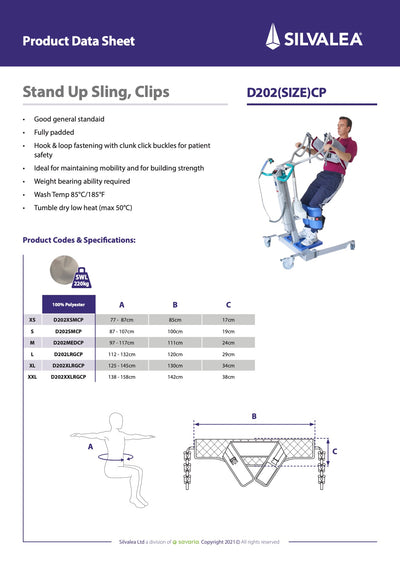 Stand Up Sling Clips