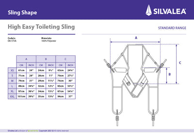 High Easy Toileting Sling Clips