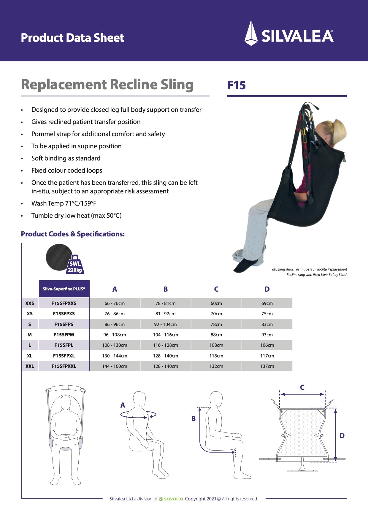 In-Situ Recline Sling