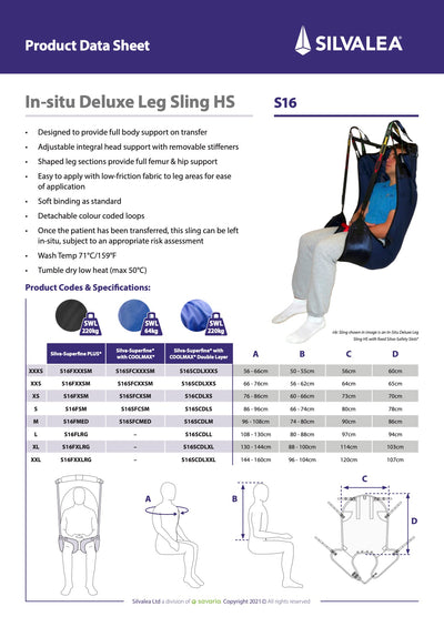 In-Situ Deluxe Leg Head Support