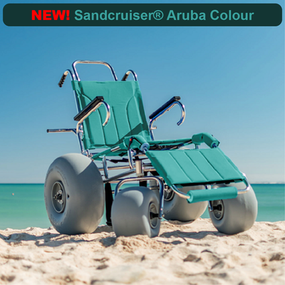 Sandcruiser® All Terrain Chair – Beach Wheelchair