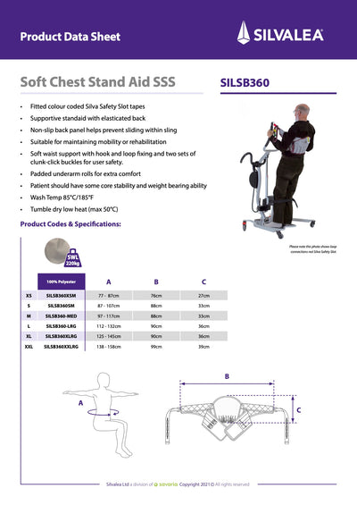 Soft Chest Stand Aid With Silva Safety Slot