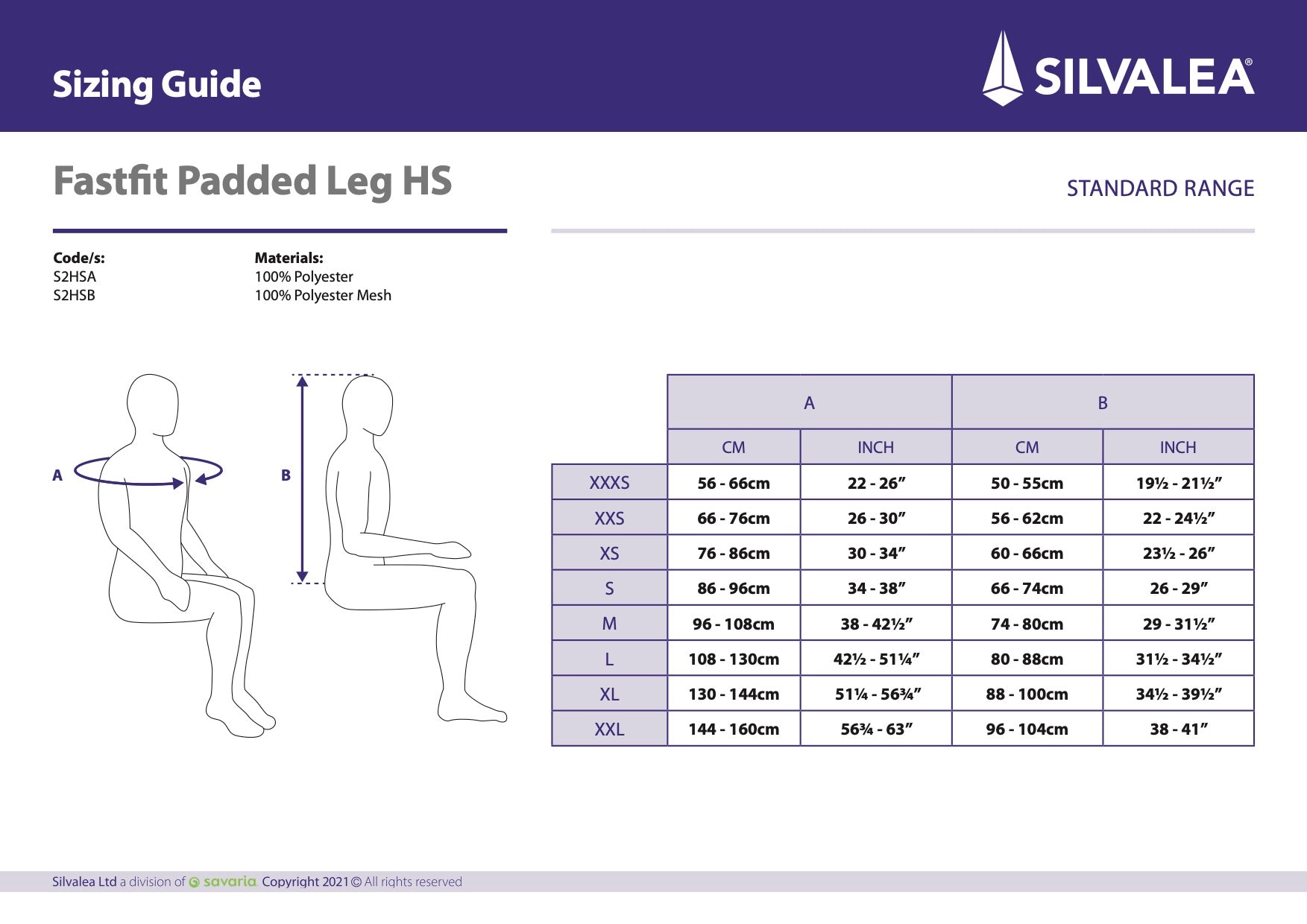 Fastfit Padded Legs Arched Head Support