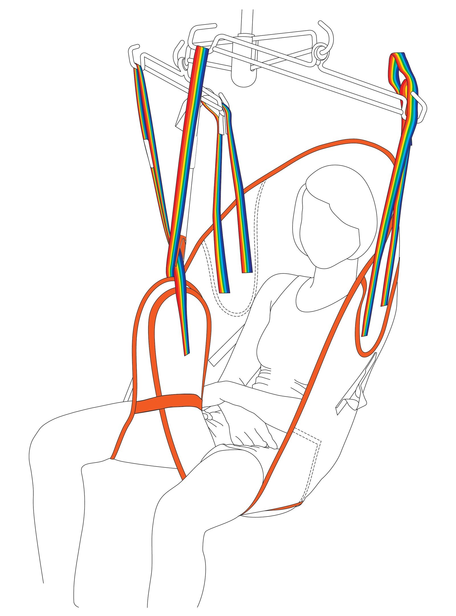 Disposable High Easy Sling - Loops