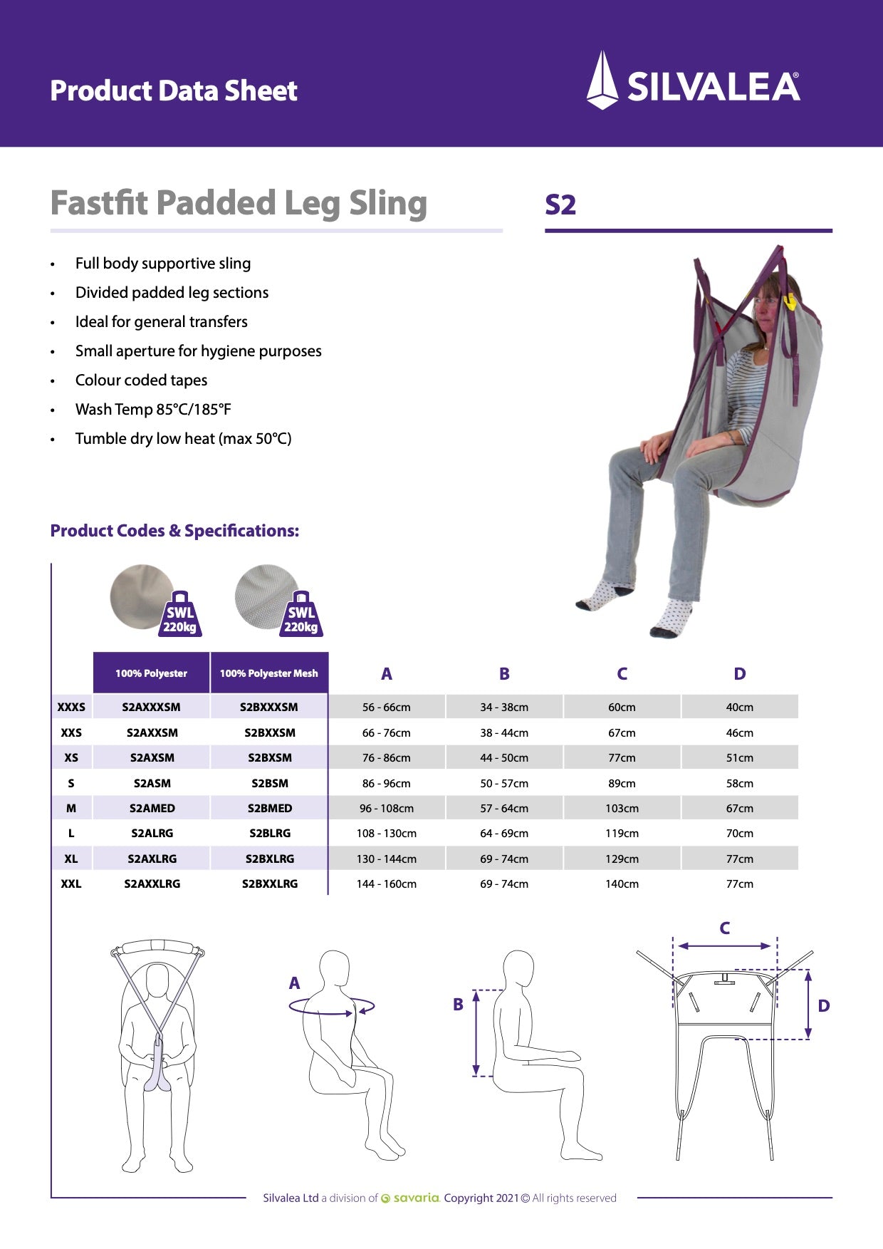 Fastfit Padded Leg Sling - Avant Innovations