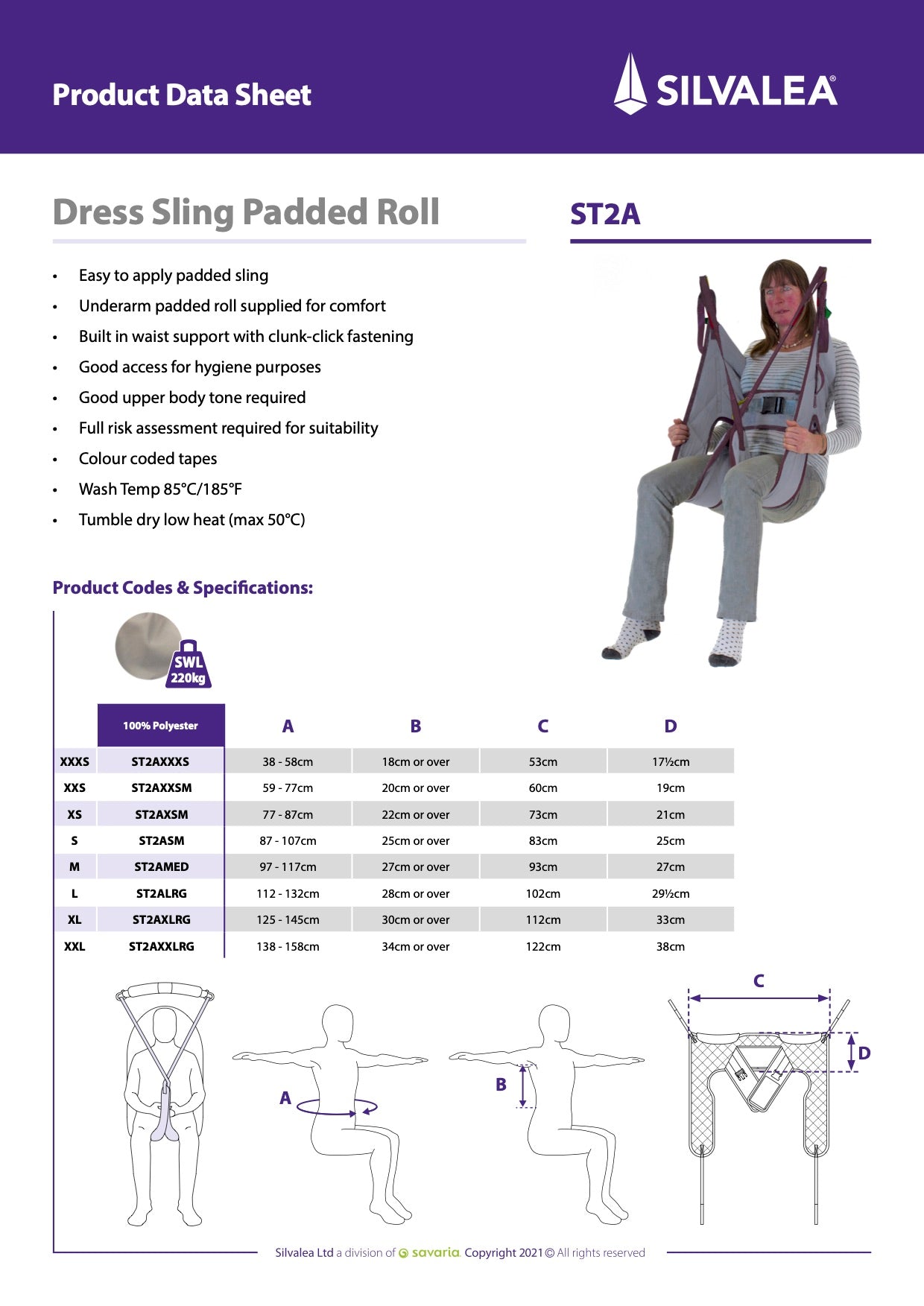 Dress Sling Padded Roll