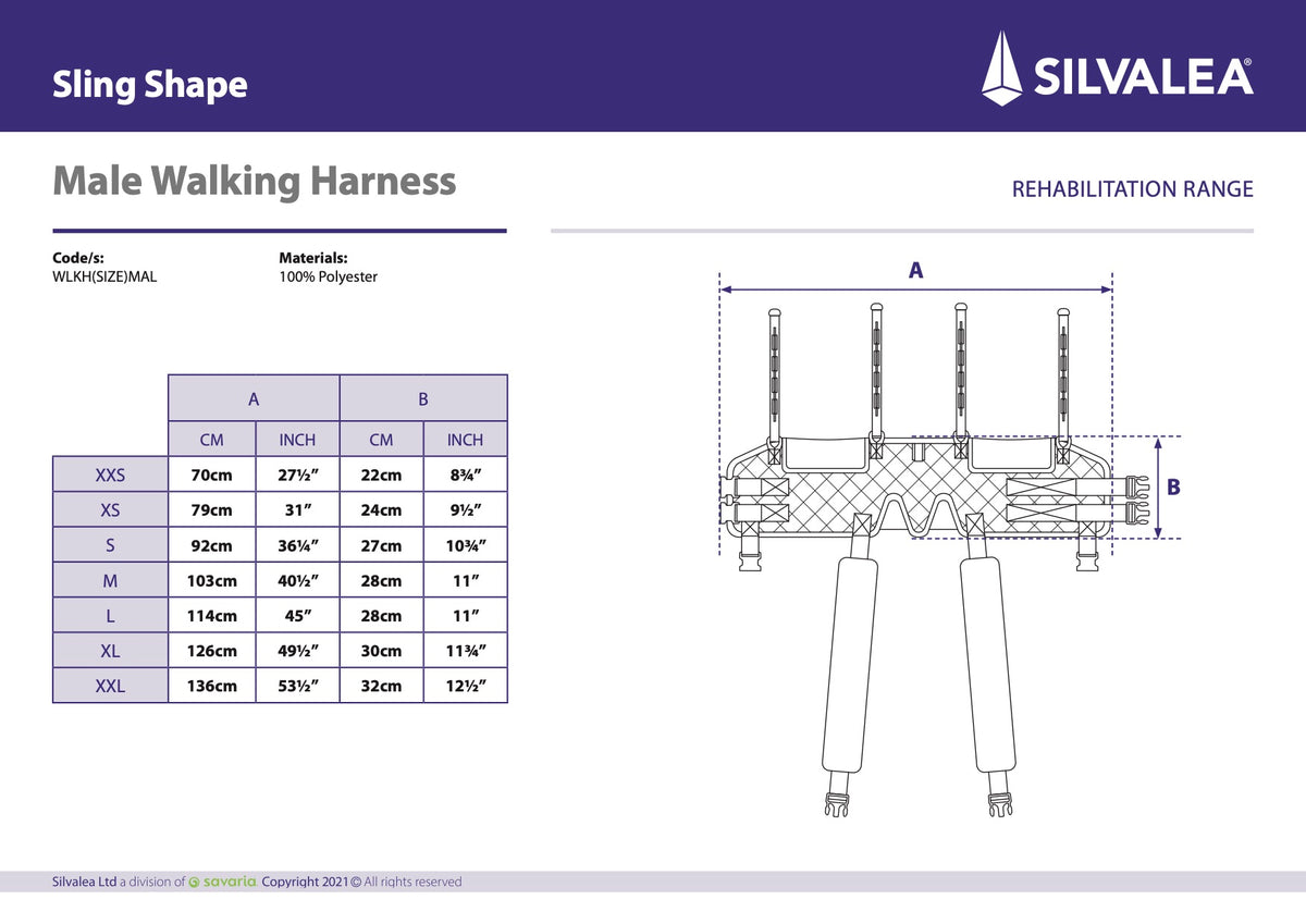 Male Walking Harness