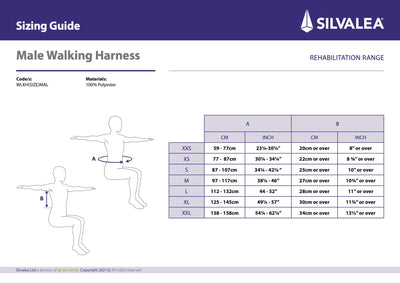 Male Walking Harness