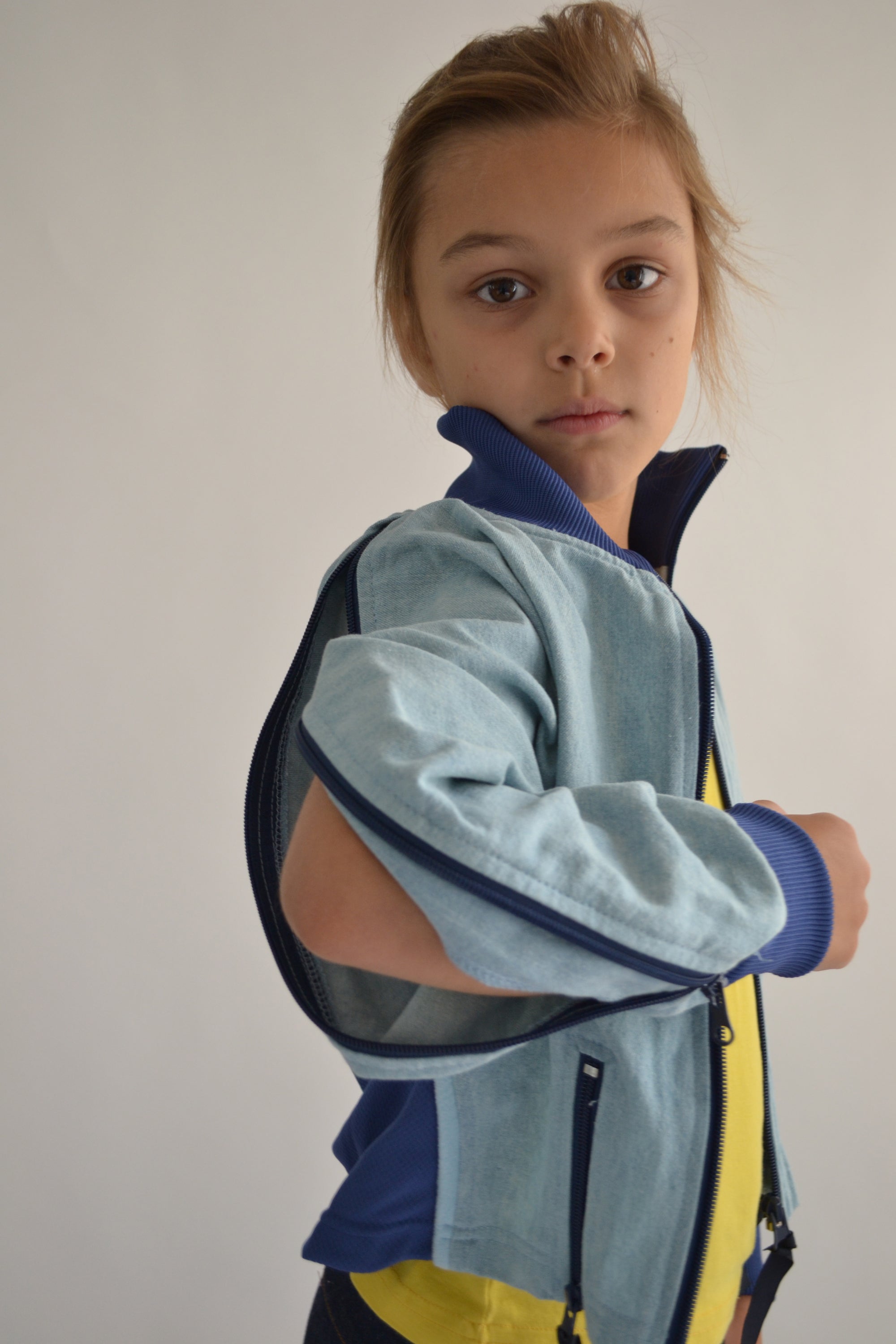 Chambray Denim Jacket - Unisex